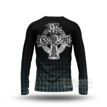 Melville Tartan Long Sleeve T-Shirt Featuring Alba Gu Brath Family Crest Celtic Inspired - Tartan Vibes Clothing