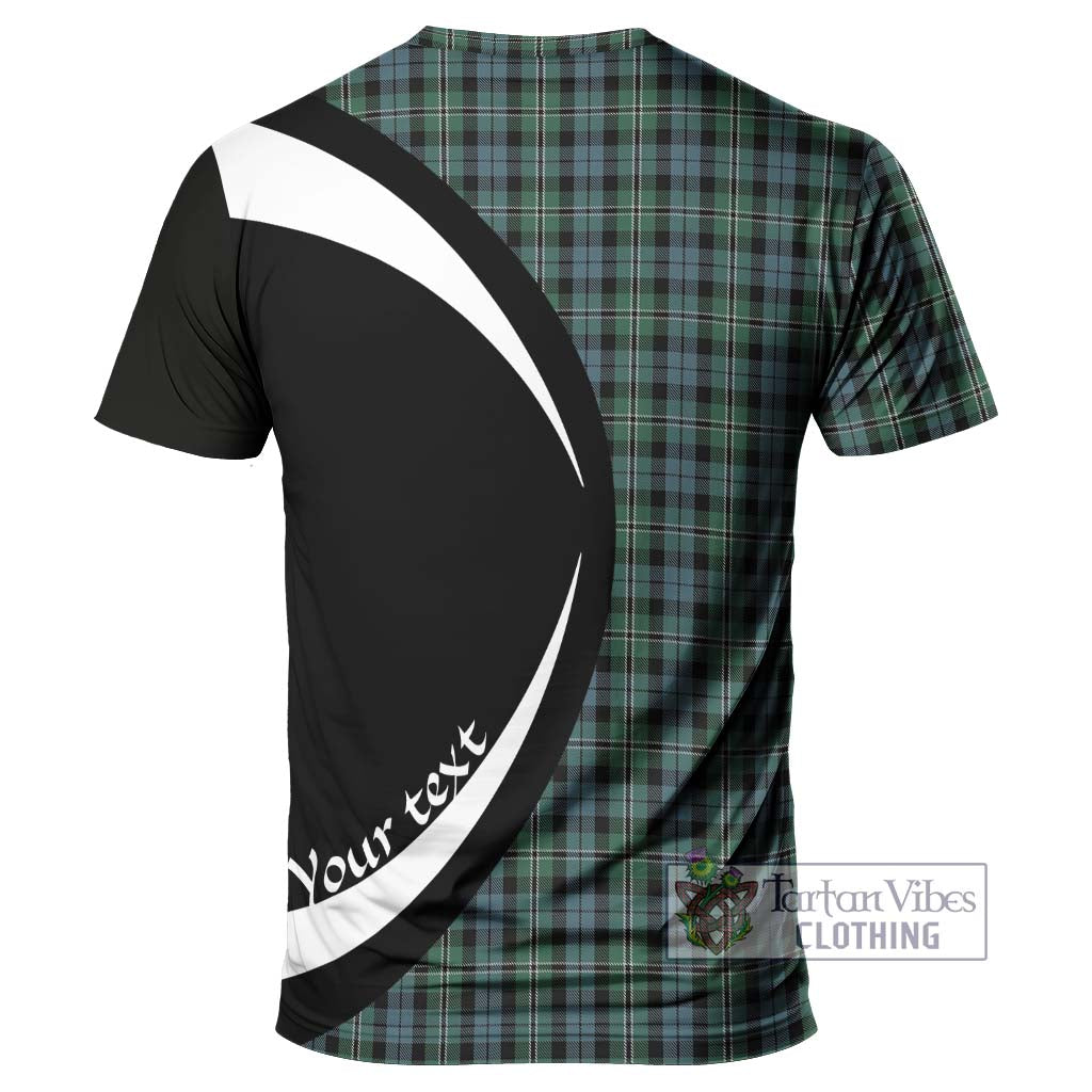 Melville Tartan T-Shirt with Family Crest Circle Style - Tartan Vibes Clothing