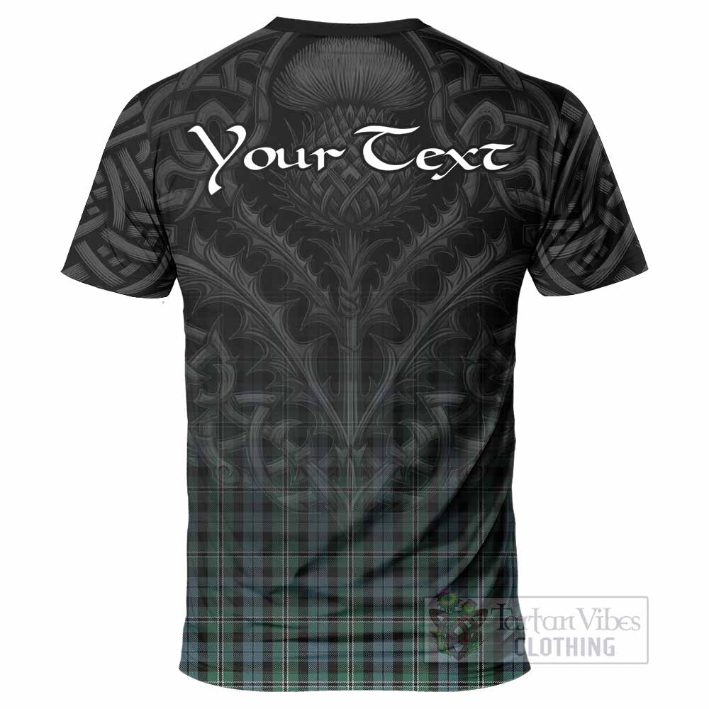Melville Tartan T-Shirt with Family Crest Celtic Thistle Vibes - Tartan Vibes Clothing