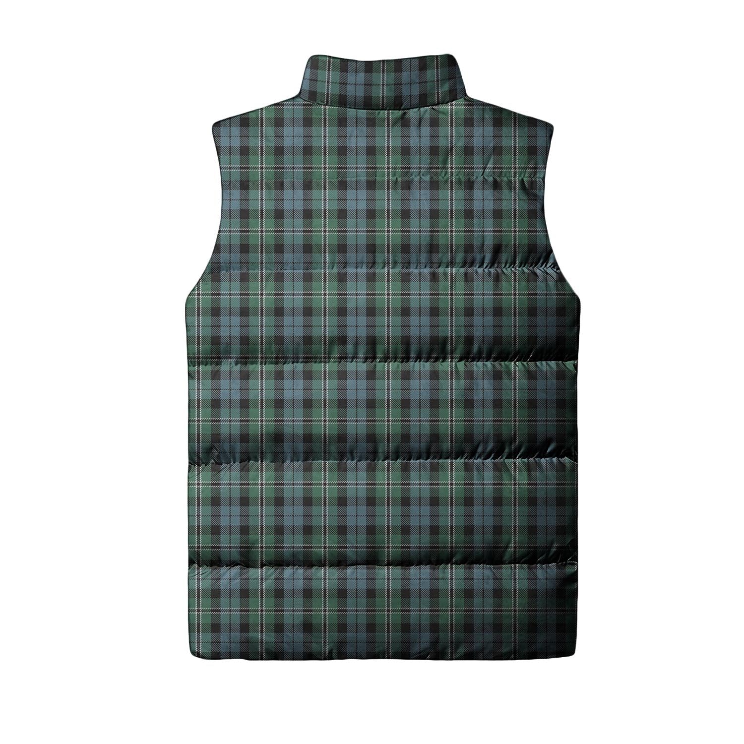 Melville Tartan Sleeveless Puffer Jacket Unisex L - Tartan Vibes Clothing
