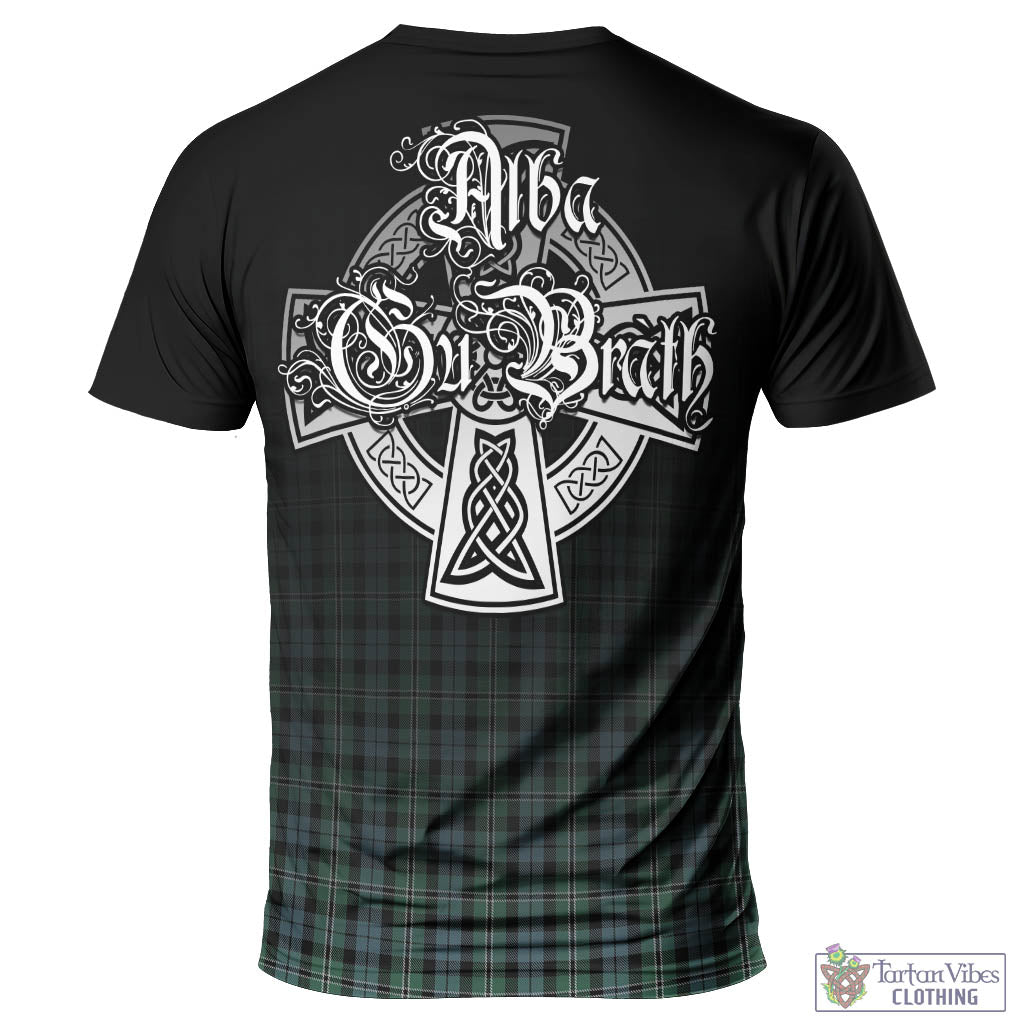 Melville Tartan T-Shirt Featuring Alba Gu Brath Family Crest Celtic Inspired - Tartan Vibes Clothing