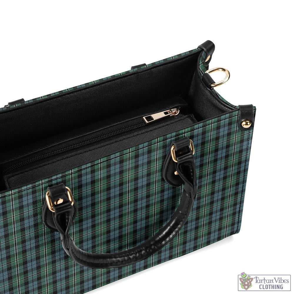 Melville Tartan Luxury Leather Handbags - Tartan Vibes Clothing