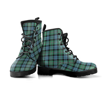 Melville Ancient Tartan Leather Boots