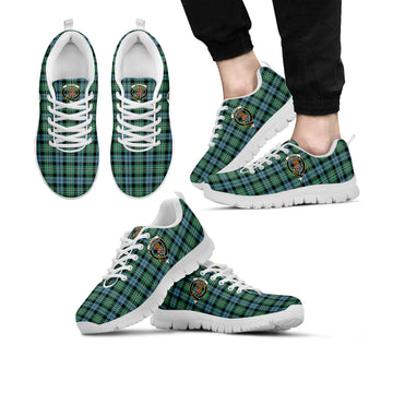 Melville Ancient Tartan Sneakers with Family Crest