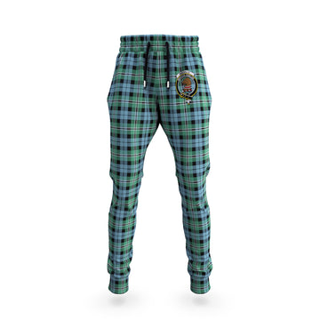 Melville Ancient Tartan Joggers Pants with Family Crest