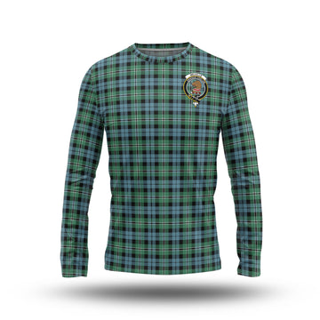 Melville Ancient Tartan Long Sleeve T-Shirt with Family Crest