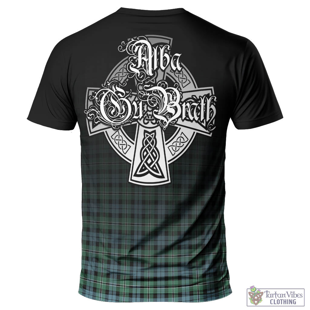 Tartan Vibes Clothing Melville Ancient Tartan T-Shirt Featuring Alba Gu Brath Family Crest Celtic Inspired
