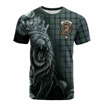 Melville Tartan Cotton T-shirt Roaring Lion Heritage