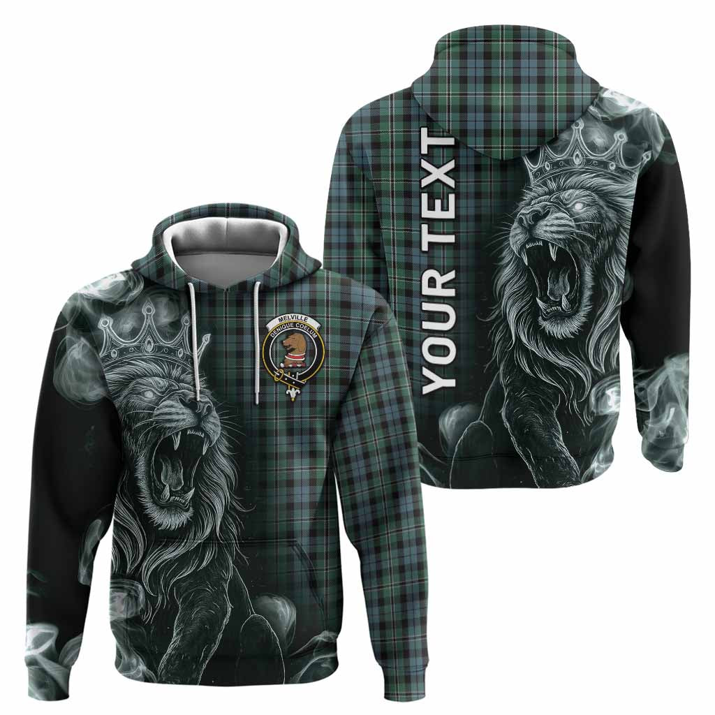 Melville Tartan Hoodie Roaring Lion Heritage