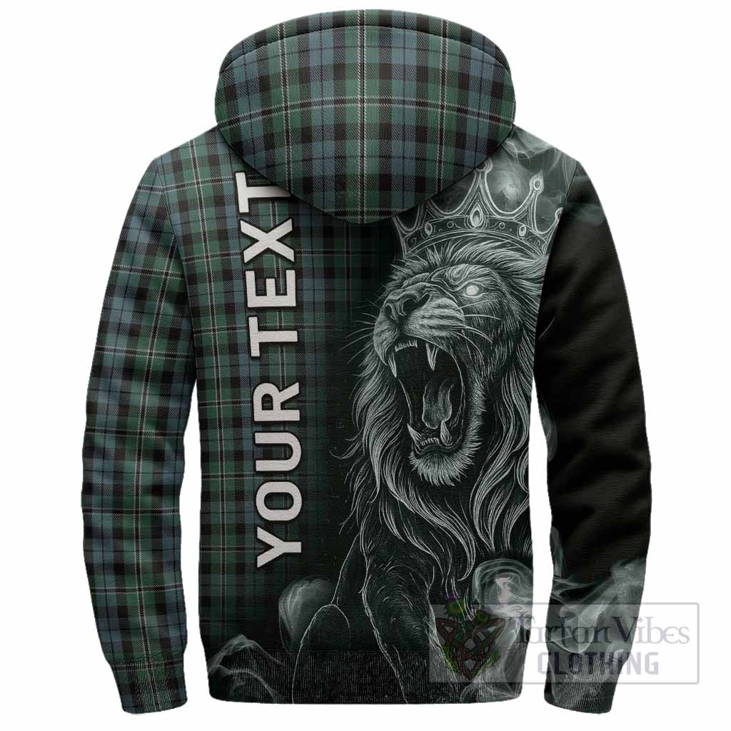 Melville Tartan Sherpa Hoodie Roaring Lion Heritage