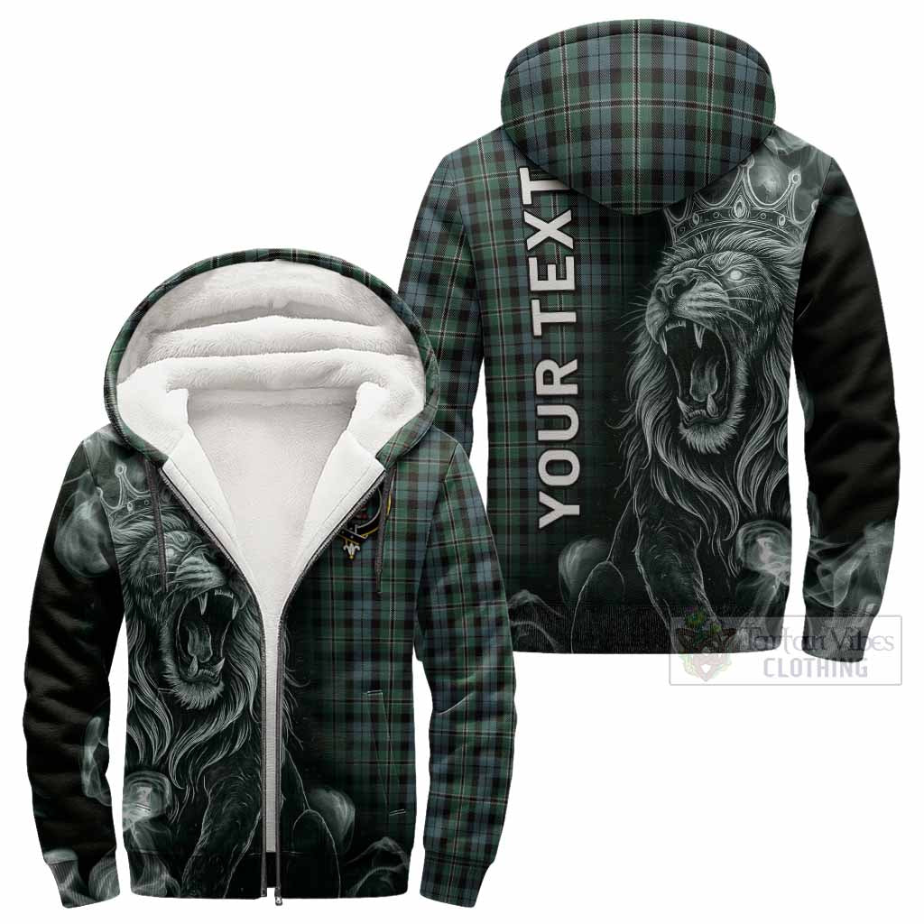Melville Tartan Sherpa Hoodie Roaring Lion Heritage
