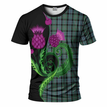 Melville Tartan T-Shirt Traditional Scottish Thistle