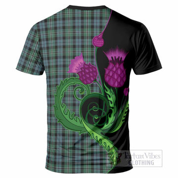 Melville Tartan T-Shirt Traditional Scottish Thistle