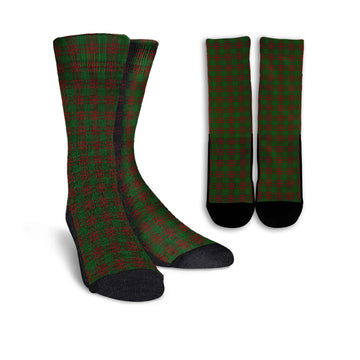 Menzies Tartan Crew Socks - Tartanvibesclothing