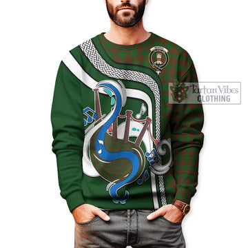 Menzies Tartan Sweatshirt with Epic Bagpipe Style