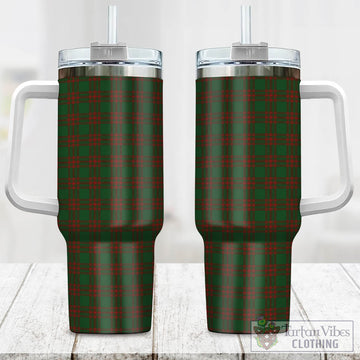 Menzies Tartan Tumbler with Handle One Size 40 OZ - Tartan Vibes Clothing