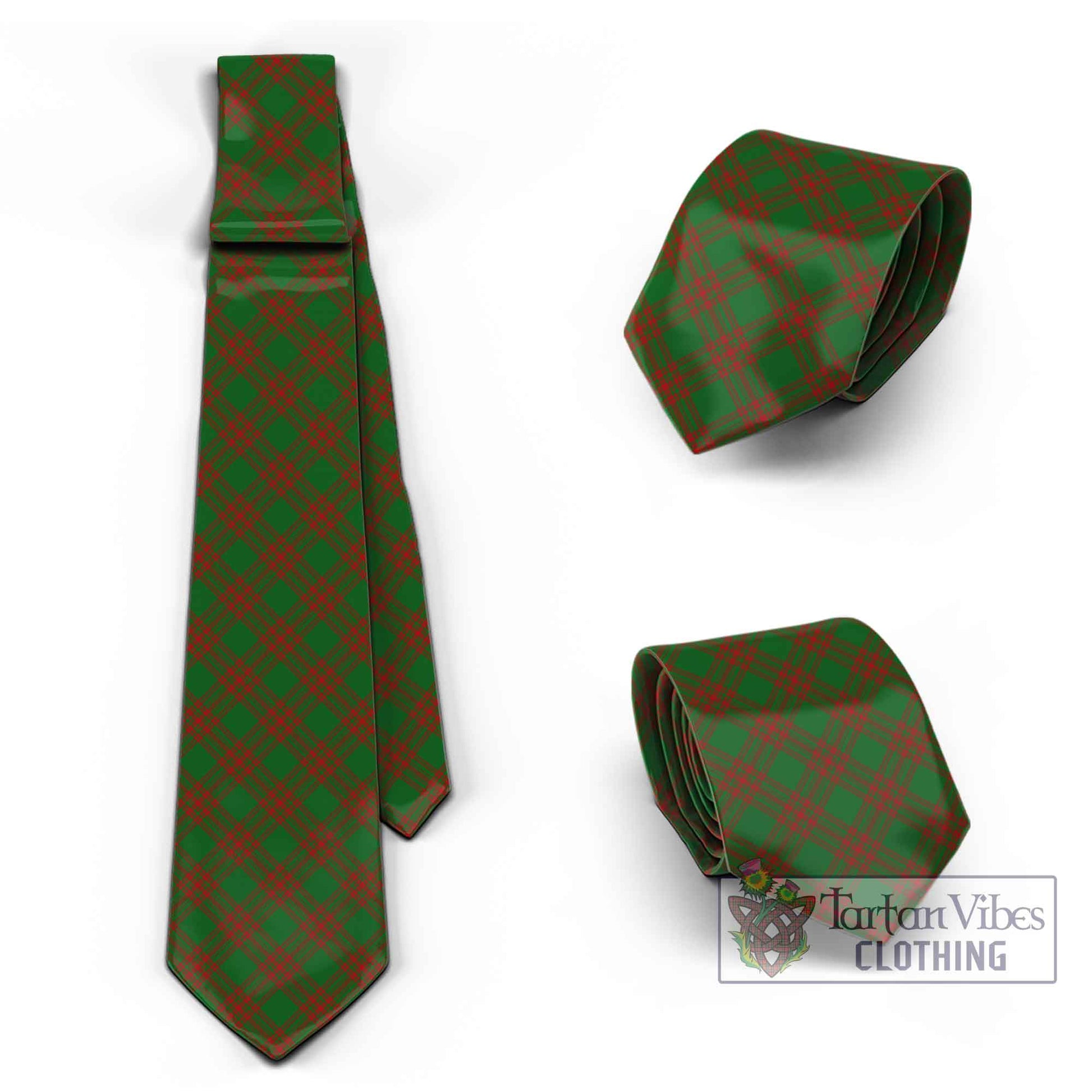 Menzies Tartan Classic Necktie Cross Style Necktie One Size - Tartan Vibes Clothing