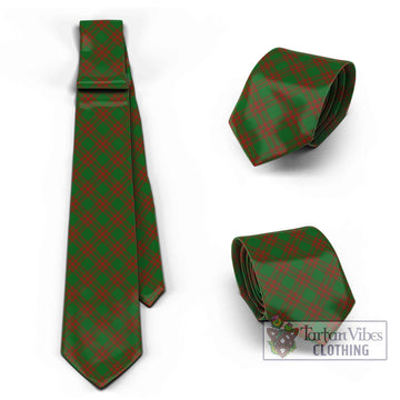 Menzies Tartan Classic Necktie Cross Style Necktie One Size - Tartan Vibes Clothing