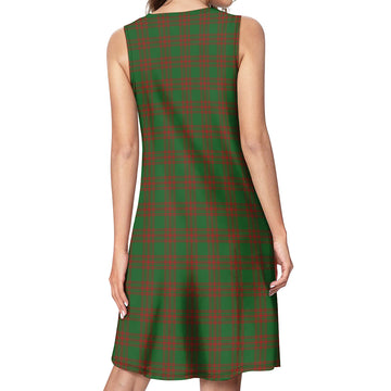 Menzies Tartan Womens Casual Dresses - Tartanvibesclothing