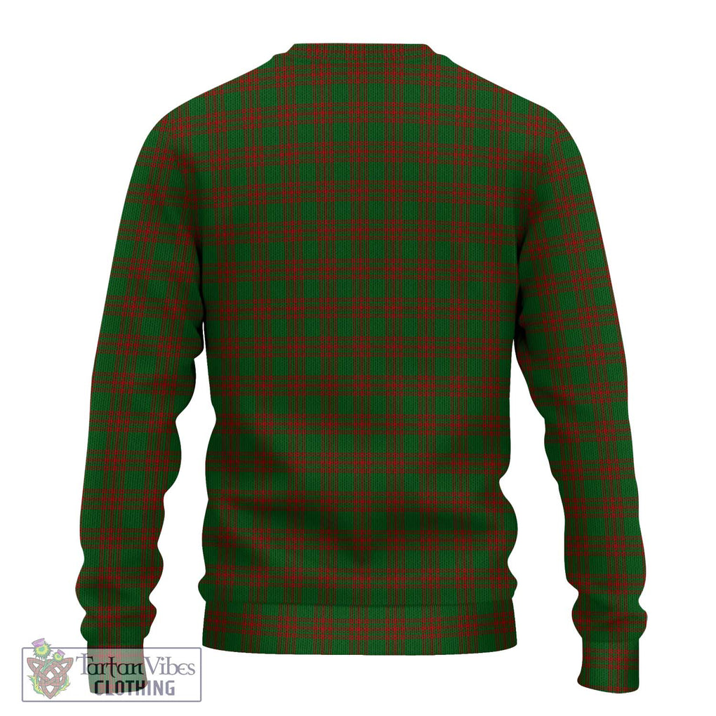Menzies Tartan Ugly Sweater with Family Crest DNA In Me Style - Tartan Vibes Clothing