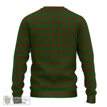 Menzies Tartan Ugly Sweater with Family Crest DNA In Me Style - Tartan Vibes Clothing