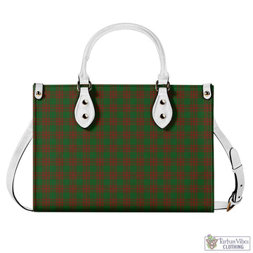 Tartan Vibes Clothing Menzies Tartan Luxury Leather Handbags