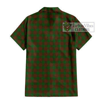 Menzies Tartan Hawaiian Shirt with Family Crest DNA In Me Style - Tartan Vibes Clothing