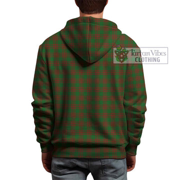 Menzies Tartan Hoodie with Family Crest DNA In Me Style - Tartan Vibes Clothing