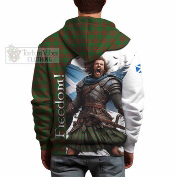 Menzies Crest Tartan Hoodie Inspired by the Freedom of Scottish Warrior - Tartan Vibes Clothing