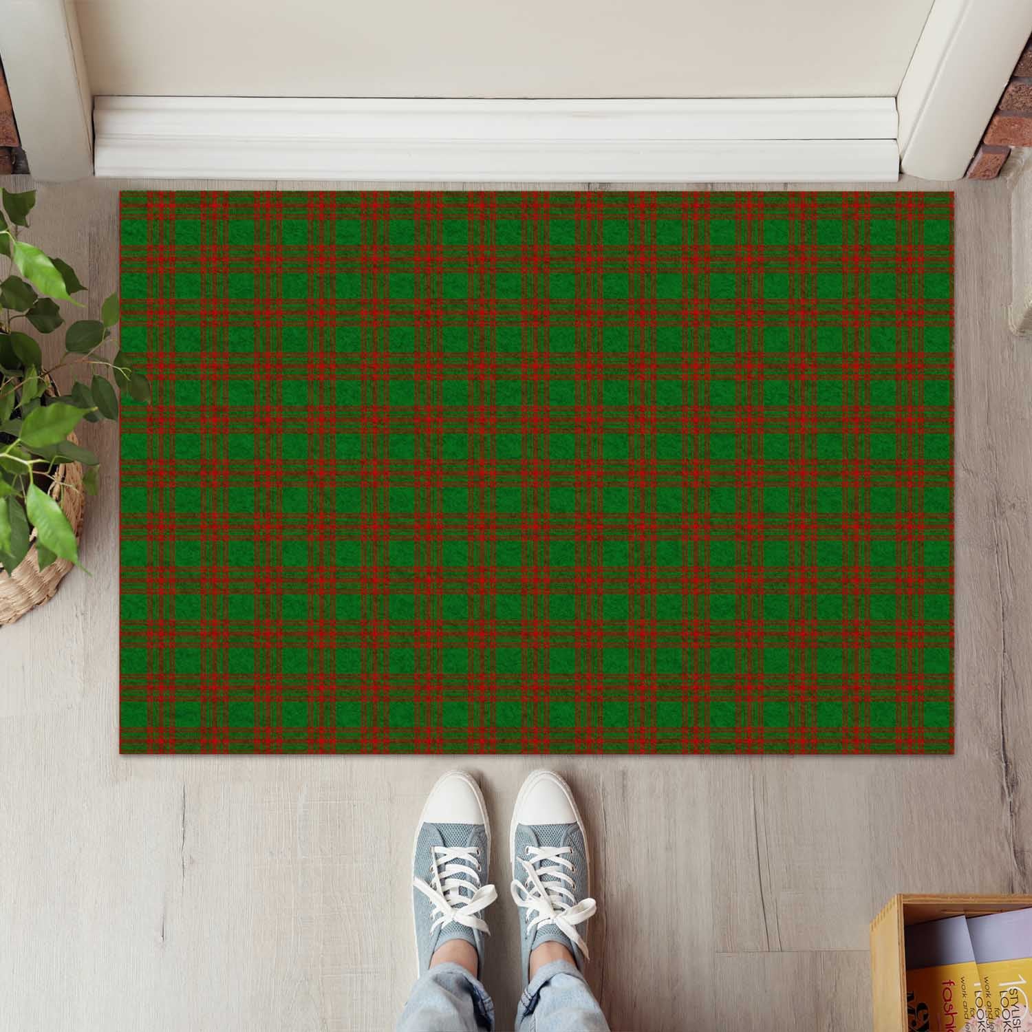 Menzies Tartan Door Mat - Tartanvibesclothing