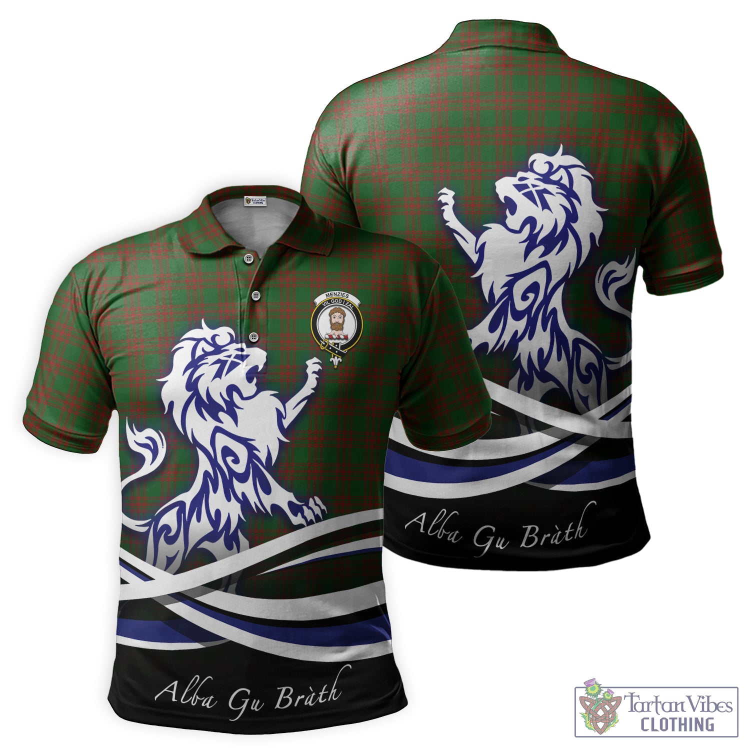 menzies-tartan-polo-shirt-with-alba-gu-brath-regal-lion-emblem