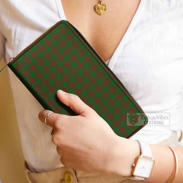 Tartan Vibes Clothing Menzies Tartan Women's Leather Wallet
