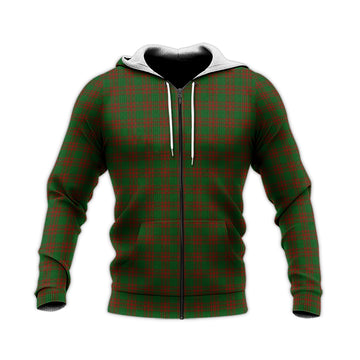 Menzies Tartan Knitted Hoodie