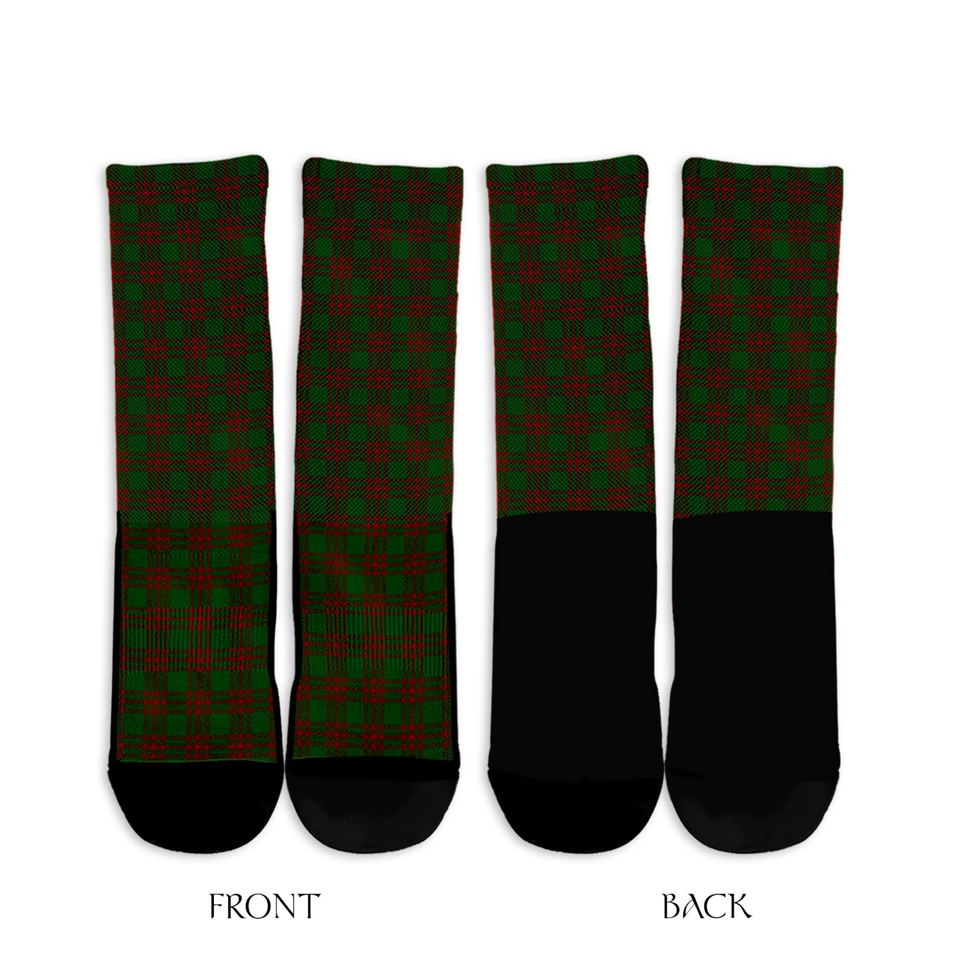 Menzies Tartan Crew Socks - Tartanvibesclothing