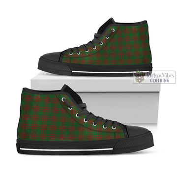 Menzies Tartan High Top Shoes - Tartan Vibes Clothing