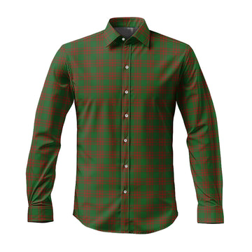 Menzies Tartan Long Sleeve Button Up Shirt Men's Shirt - Tartan Vibes Clothing