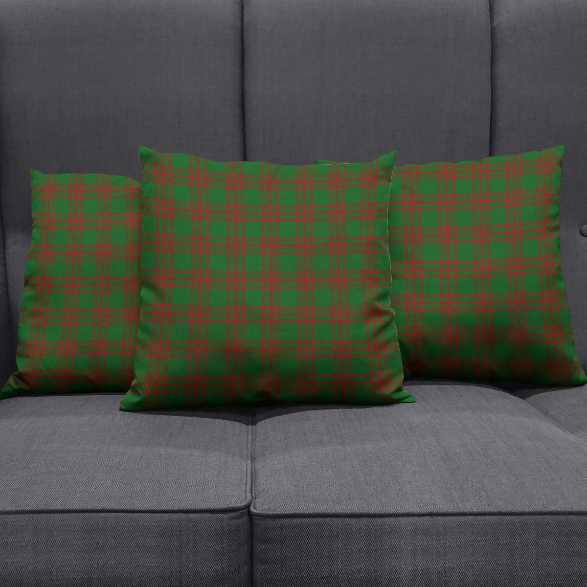 Menzies Tartan Pillow Cover - Tartan Vibes Clothing