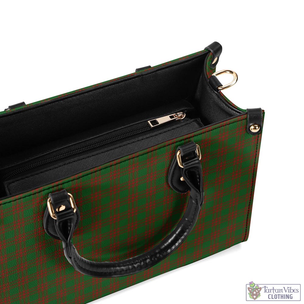 Tartan Vibes Clothing Menzies Tartan Luxury Leather Handbags
