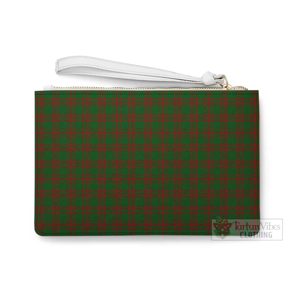 Tartan Vibes Clothing Menzies Family Crest Tartan Clutch Bag