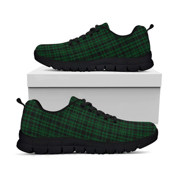 Menzies Green Tartan Sneakers