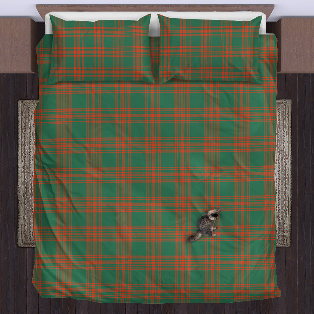 menzies-green-ancient-tartan-bedding-set