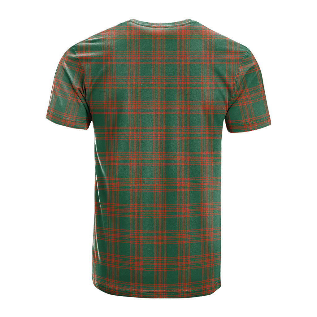 Menzies Green Ancient Tartan T-Shirt