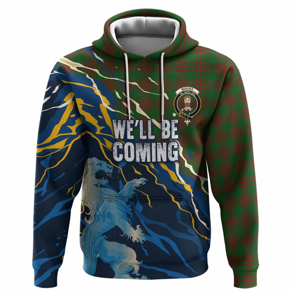 Menzies Scotland Tartan Hoodie WC2026 Football - We'll Be Coming