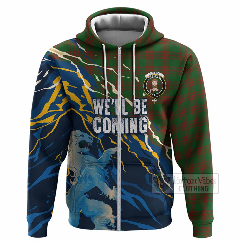 Menzies Scotland Tartan Hoodie WC2026 Football - We'll Be Coming