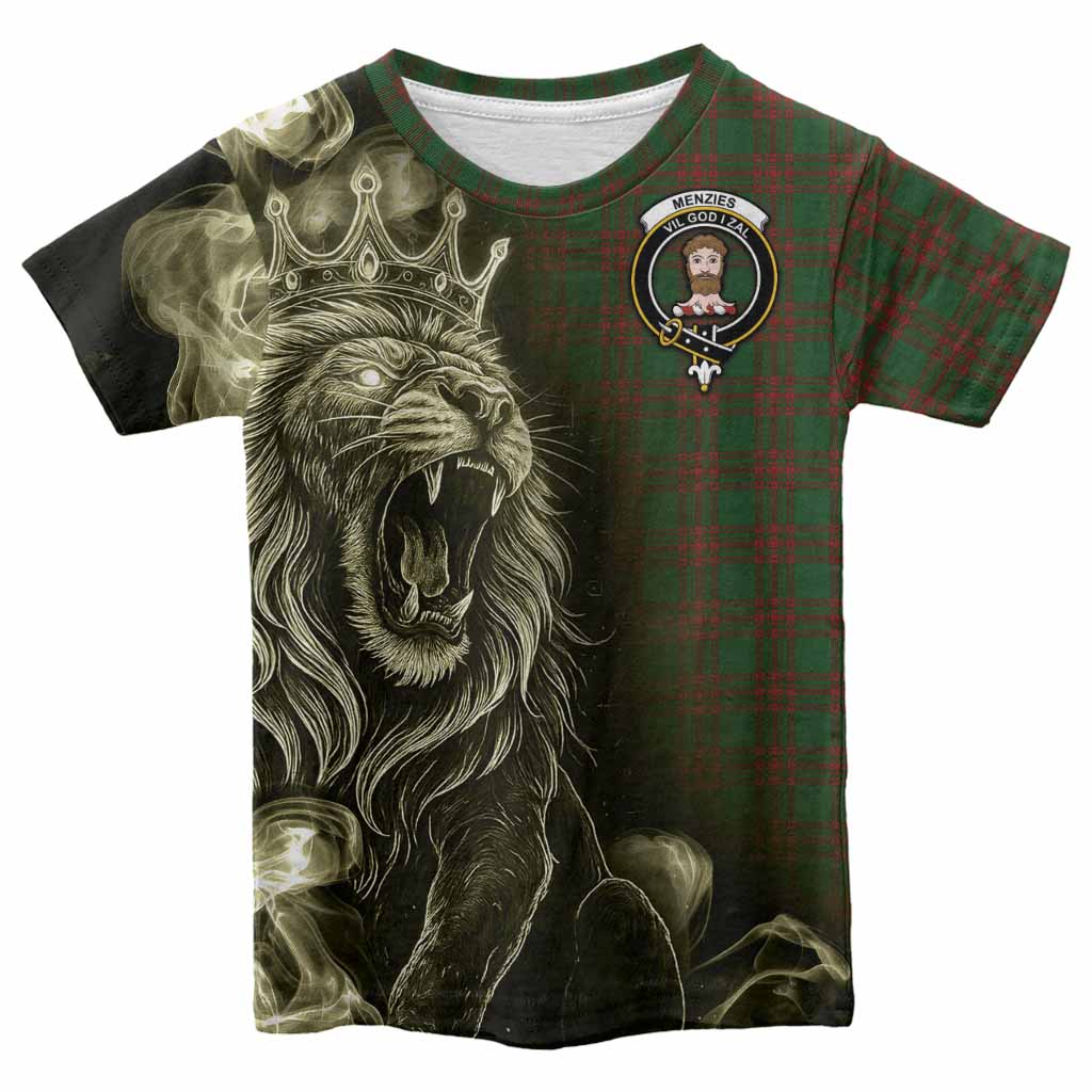 Menzies Tartan Kid T-shirt Roaring Lion Heritage