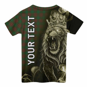 Menzies Tartan Kid T-shirt Roaring Lion Heritage