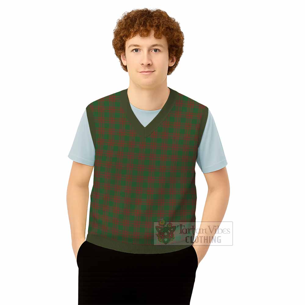 Menzies Tartan Knitted V-Neck Vest - Tartan Vibes Clothing