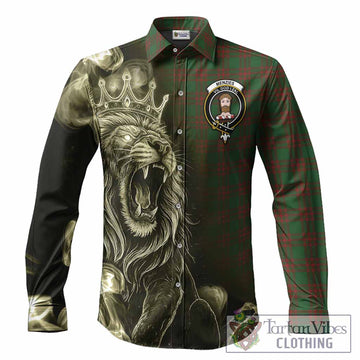 Menzies Tartan Long Sleeve Button Shirts Roaring Lion Heritage