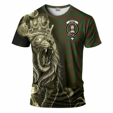 Menzies Tartan T-Shirt Roaring Lion Heritage