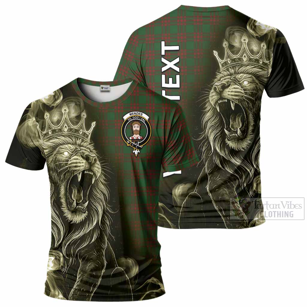 Menzies Tartan T-Shirt Roaring Lion Heritage